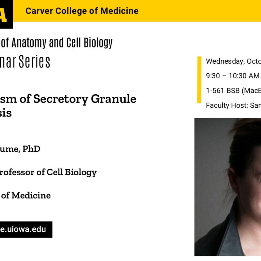ACB Seminar Series - Julia von Blume promotional image